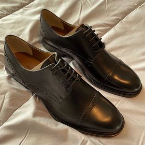 Black Leather Loafers